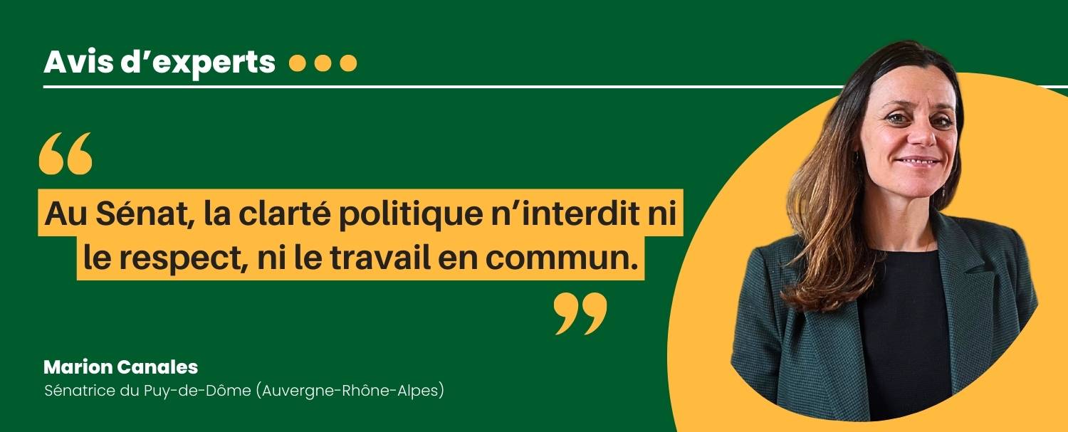 « Au Sénat, la clarté politique n’interdit ni le respect, ni le travail en commun »